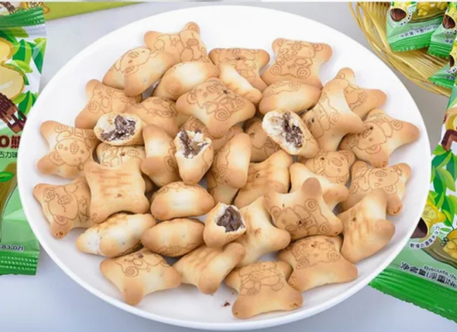 Ligne de production de biscuits durs et de biscuits Hello Panda 