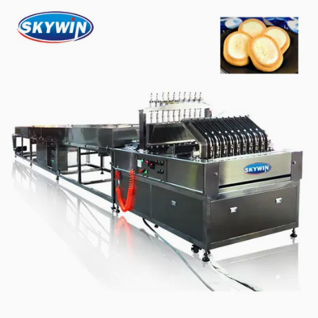 آلة صنع بسكويت الشوكولاتة Skywin، آلة تخزين المربى ونفق التبريد