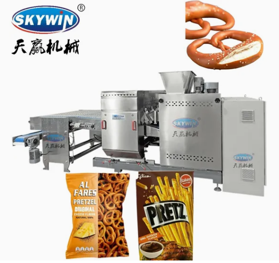 Skywin – nouvelle machine de fabrication de biscuits bretzel, ligne de production de collations, &eacute;quipement de boulangerie