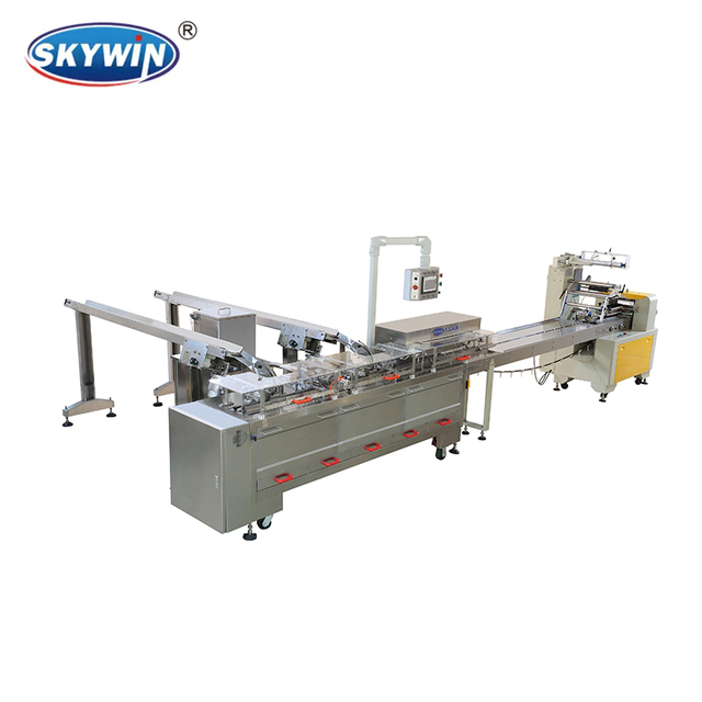 Machine &agrave; sandwich &agrave; biscuits &agrave; une rang&eacute;e 2+1