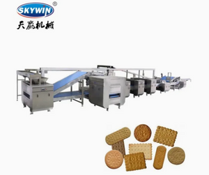 Ligne de production de machines &agrave; biscuits durs Skywin pour la fabrication de craquelins industriels