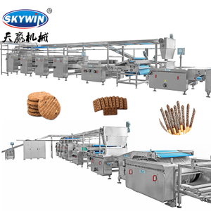 Ligne de production de biscuits durs et mous Soda Cracker | Machine de fabrication de biscuits Skywin